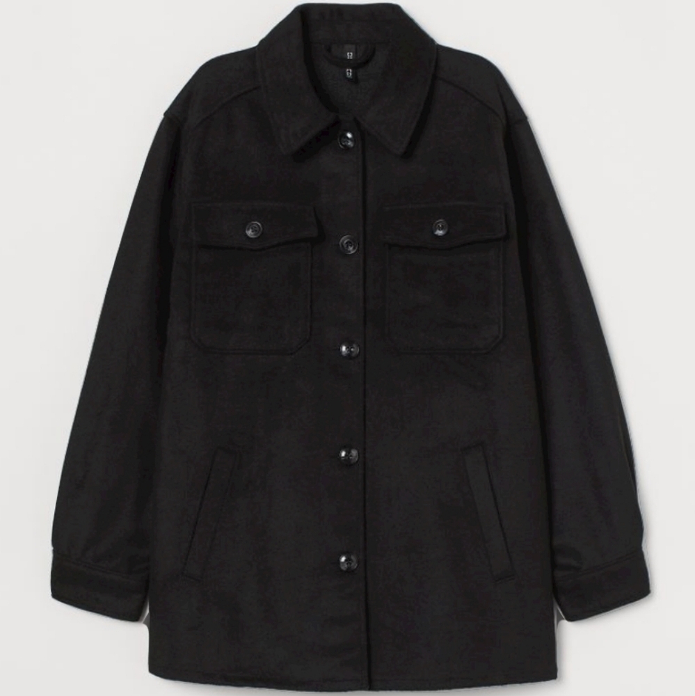 Black shacket
